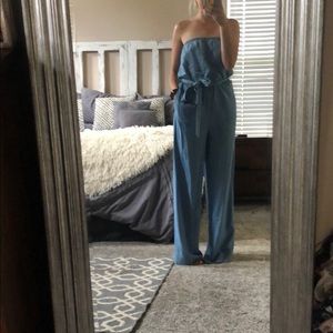 Forever21 Denim jumpsuit